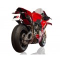 QD Exhaust Twin GUNSHOT DARK MATTER Semi-Full Exhaust for the Ducati Panigale / Streetfighter V4 (2025+)